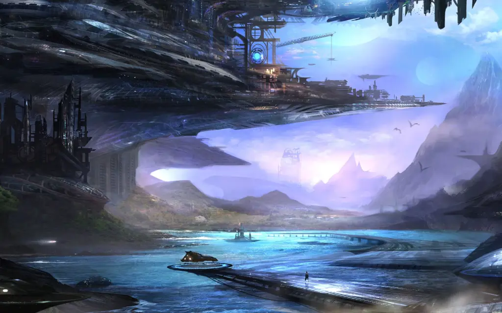 Keindahan alam yang memukau dalam petualangan anime Pemandangan alam yang indah dalam anime adventure