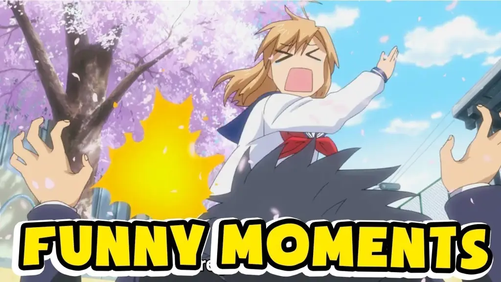 Kompilasi momen-momen anime yang kocak dan menghibur Gambar kompilasi momen-momen lucu dari berbagai anime