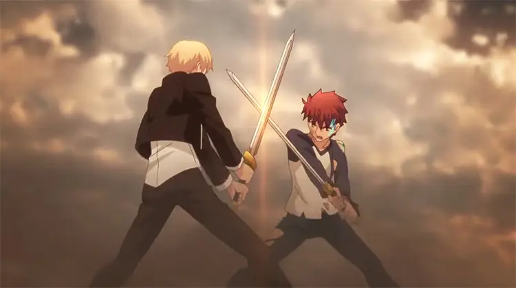 Pertarungan Epik Anime Gambar adegan pertarungan anime yang epik
