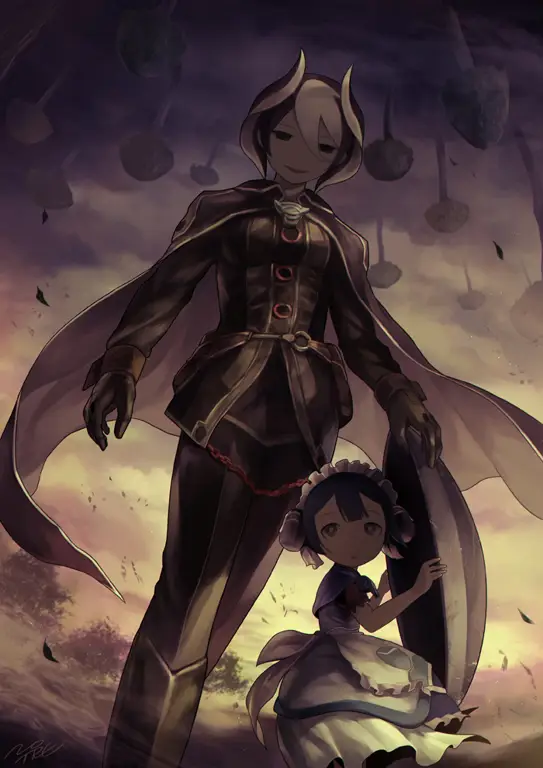Petualangan Riko di Made in Abyss Gambar Riko dan Reg dari Made in Abyss