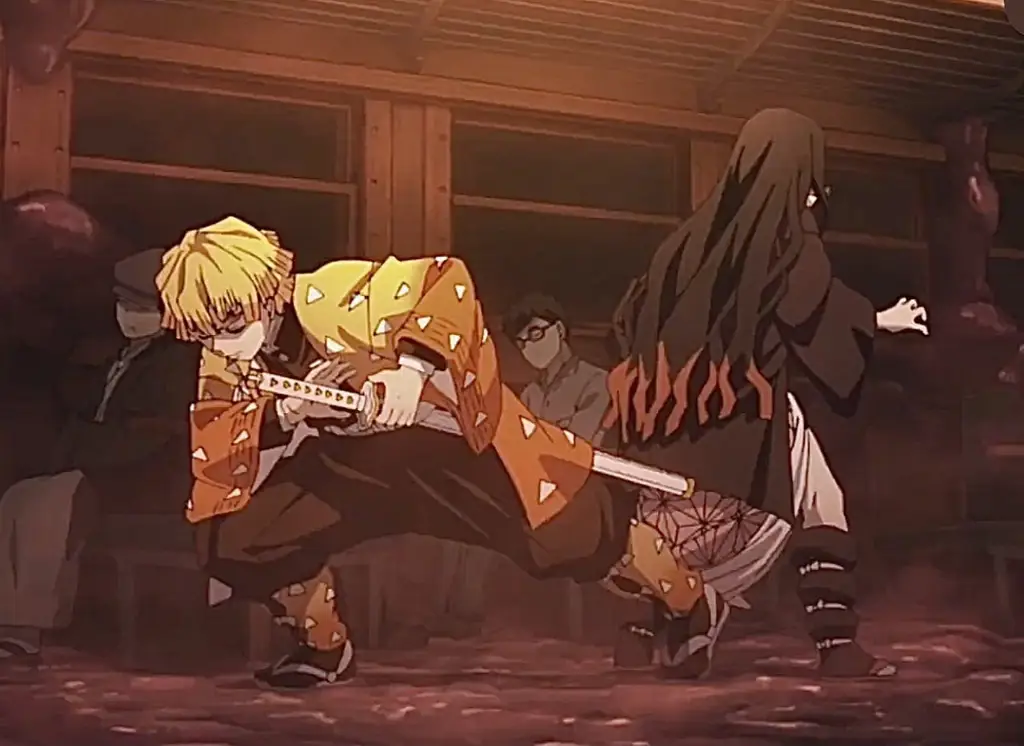 Pertarungan Pedang Anime yang Menakjubkan Adegan pertarungan pedang anime yang dinamis