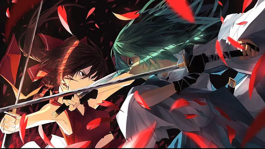 Gadis-gadis anime yang manis dan kuat Gambar gadis anime lucu sedang berkelahi