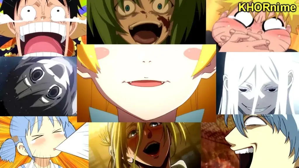 Momen lucu dalam anime slice of life comedy Karakter anime tertawa lepas
