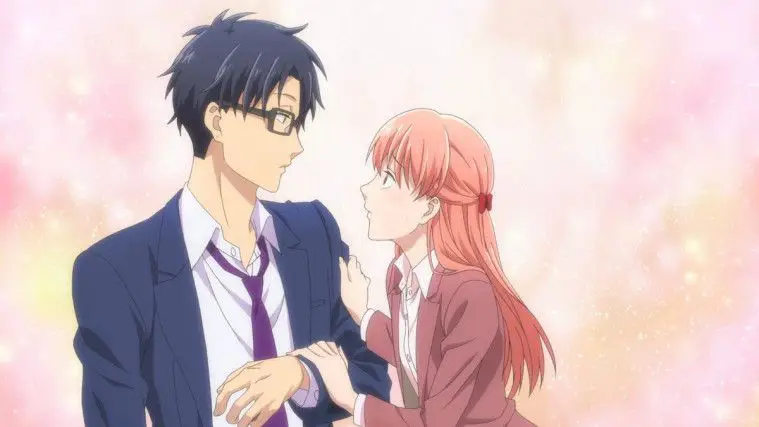 Momen-momen lucu dan romantis dalam anime Gambar adegan romantis dan komedi di anime