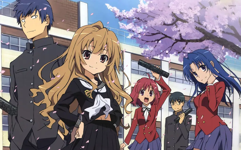 Para karakter utama anime komedi sekolah Karakter-karakter anime SMA
