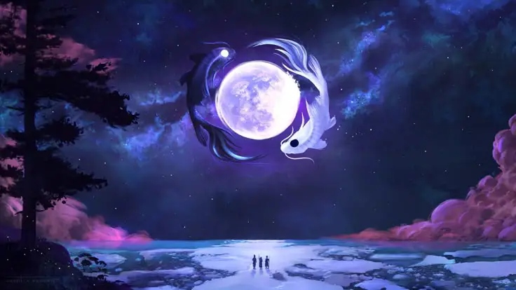 Pesona dunia gaib dalam anime siluman Pemandangan dunia roh dalam anime